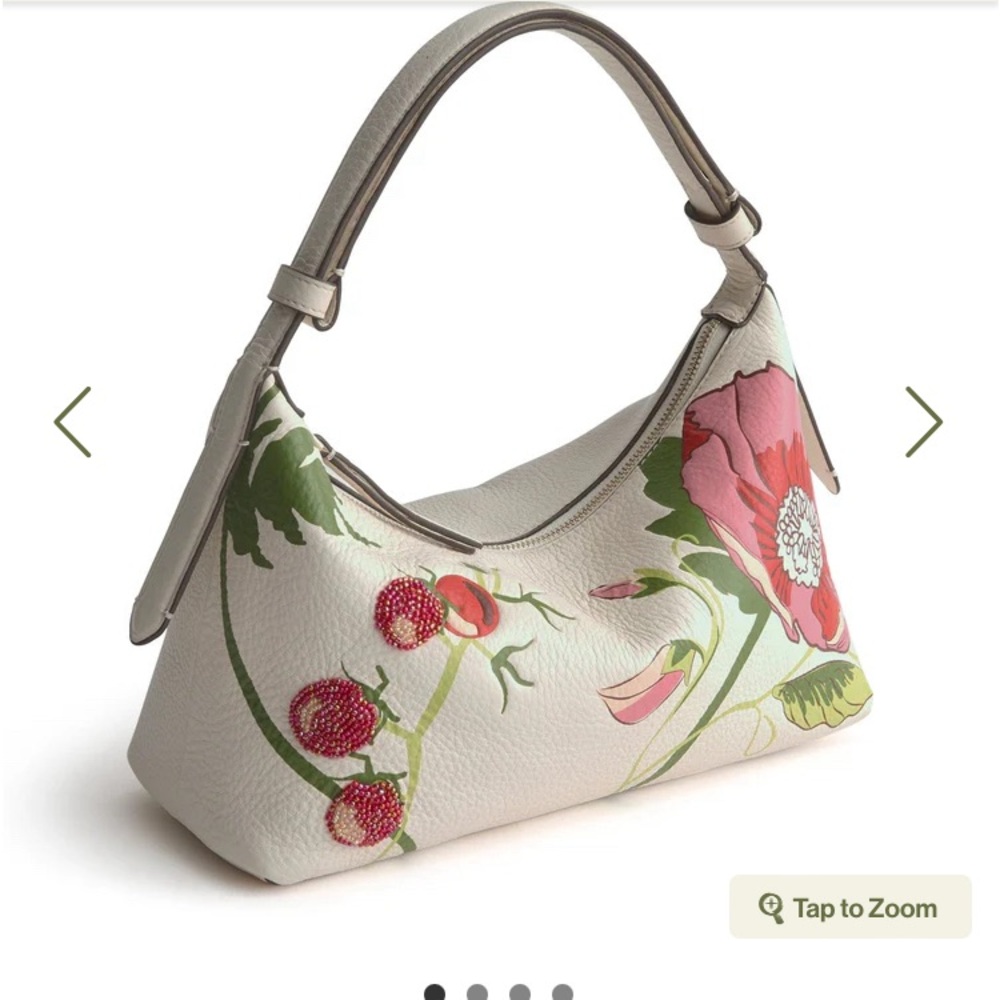 NEW Vera Bradley Roxbury Crescent Shoulder Bag